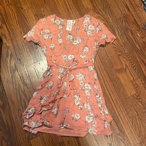 Sadie & Sage New Without Tags Orange Floral Dress